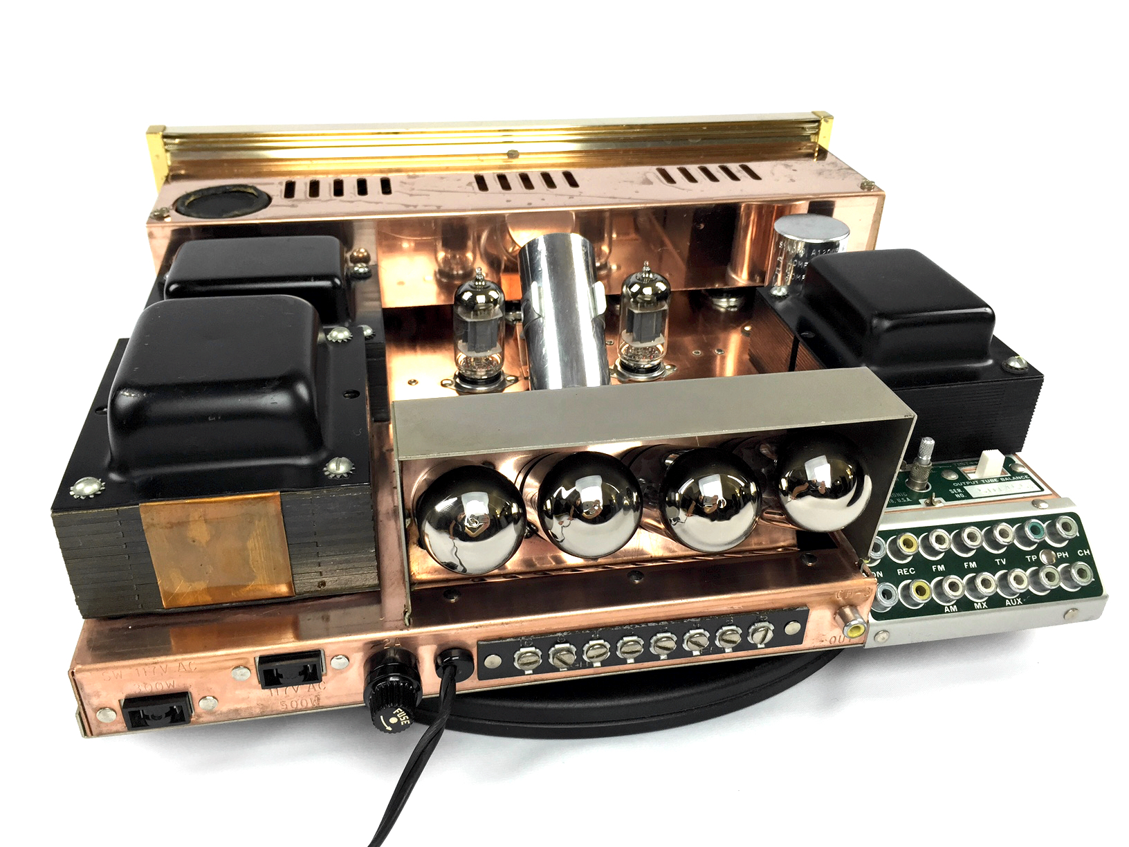 Sherwood S5000 II restored. Fully restored Sherwood 5000 tube amplifier